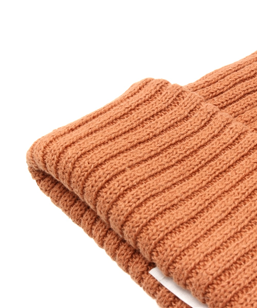 Kastane（カスタネ）の「【Kastane】KNITCAP（ニットキャップ/ビーニー・レディース・アイボリー/グレー/オレンジ/ネイビー・FREE）」の7枚目の写真