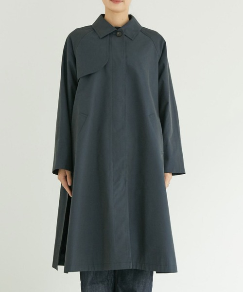 Doux archives(ドゥアルシーヴ)の「ステンカラーコート(ステンカラーコート・レディース・ネイビー/ベージュ・FREE)」の20枚目の写真