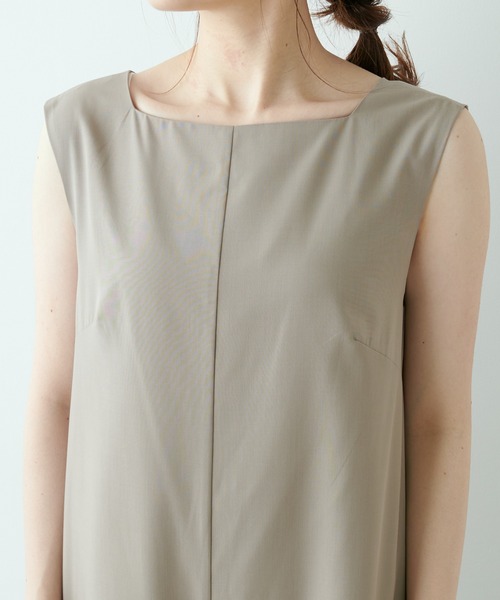 PUAL CE CIN（ピュアルセシン）の「【Du noir】シンプルなのにサマになる大人洗練イージーサロペット（サロペット/オーバーオール・レディース・ブラック/ベージュ・FREE）」の14枚目の写真