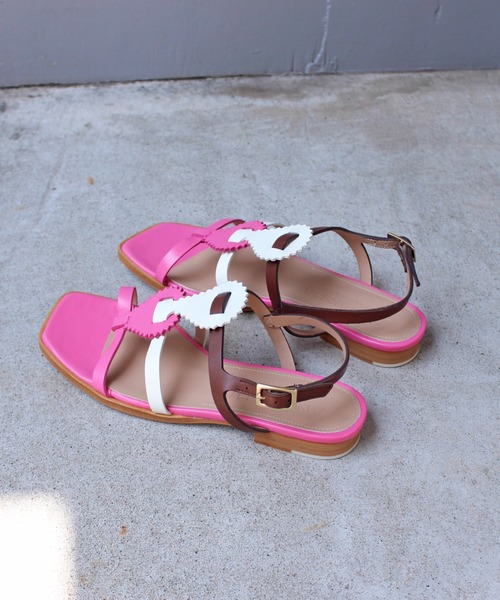 Uncut Bound（アンカットバウンド）の「ANNAISHA(アンナイシャ)  PATIN サンダル（サンダル・レディース・ブラック/ブラウン/ピンク・36/35）」の12枚目の写真