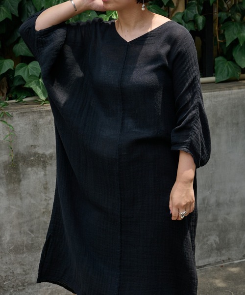 BEARDSLEY(ビアズリー)の「カヤワンピース(ワンピース・レディース・ブラック/インディゴブルー・FREE)」の13枚目の写真