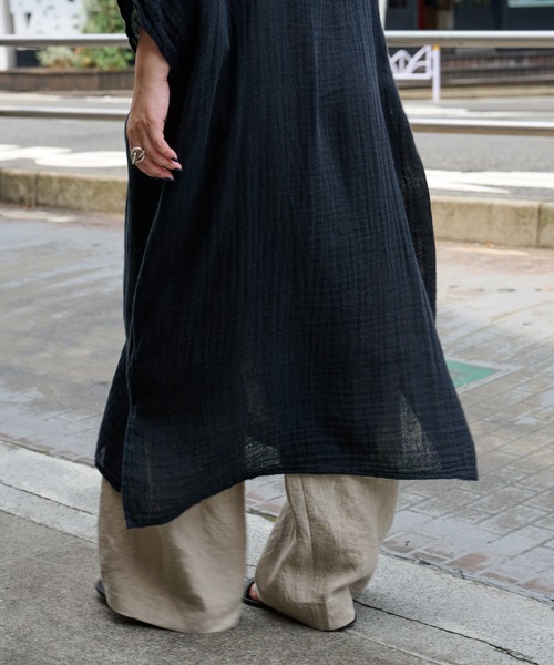 BEARDSLEY(ビアズリー)の「カヤワンピース(ワンピース・レディース・ブラック/インディゴブルー・FREE)」の5枚目の写真