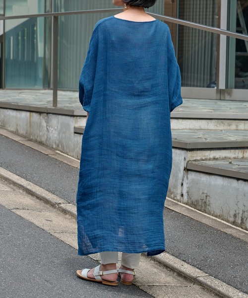 BEARDSLEY(ビアズリー)の「カヤワンピース(ワンピース・レディース・ブラック/インディゴブルー・FREE)」の10枚目の写真