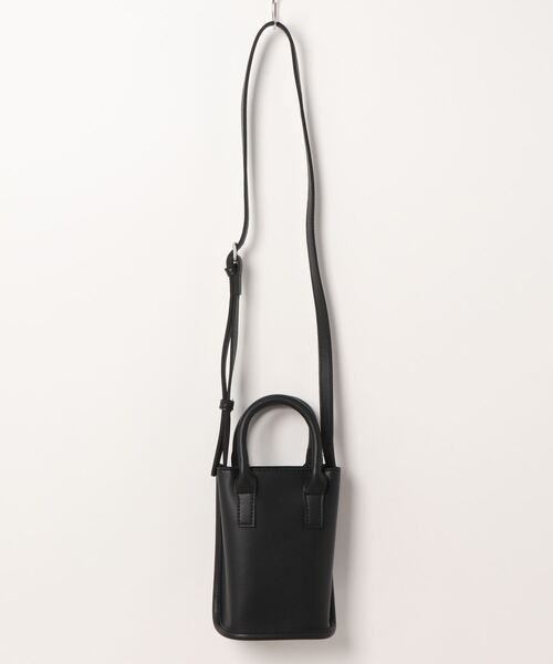 Fun & Daily（ファンアンドデイリー）の「F&D : マイクロショルダーバッグ（ショルダーバッグ・レディース・ホワイト/ブラック・FREE）」の4枚目の写真