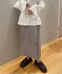 FREE'S MART | 【Sシリーズ対応】◆ギャザーディティールフロントスリットナロースカート(スカート)