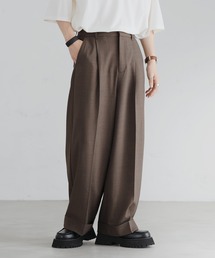 epnok | ロールアップバギーワイドパンツ(スラックス)