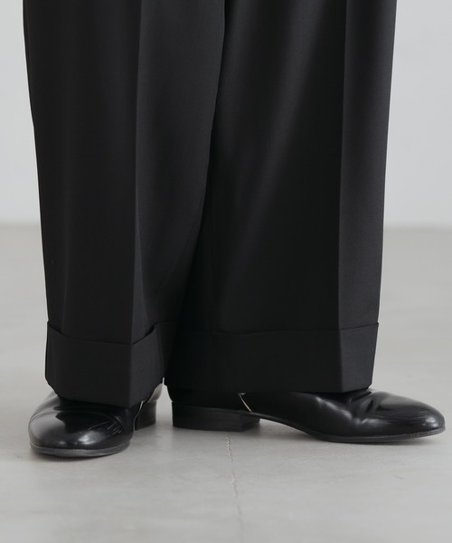 epnok（エプノック）の「ロールアップバギーワイドパンツ