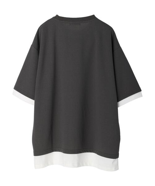 CRAFT STANDARD BOUTIQUE(クラフトスタンダードブティック)の「JQカットレイヤーTEE *(Tシャツ/カットソー・メンズ・チャコールグレー/グレー/カーキ/モカ・LL/M/L)」の21枚目の写真