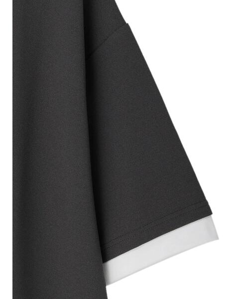 CRAFT STANDARD BOUTIQUE(クラフトスタンダードブティック)の「JQカットレイヤーTEE *(Tシャツ/カットソー・メンズ・チャコールグレー/グレー/カーキ/モカ・LL/M/L)」の13枚目の写真