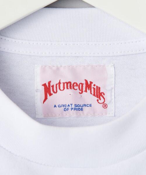 BEAUTY&YOUTH UNITED ARROWS(ビューティーアンドユースユナイテッドアローズ)の「【別注】<NutmegMills>ロゴロングスリーブTシャツ(Tシャツ/カットソー・レディース・ホワイト/ブラック/ロイヤルブルー・FREE)」の19枚目の写真