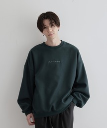 JUNRED | ウーリータッチワイドバルーンプルオーバー(スウェット)