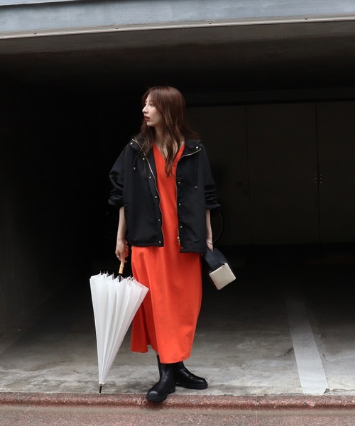 Shelly island（シェリーアイランド）の「マウンテンパーカー（マウンテンパーカー・レディース・ブラック・FREE）」の2枚目の写真