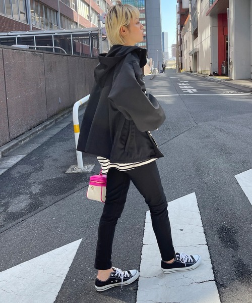 Shelly island（シェリーアイランド）の「マウンテンパーカー（マウンテンパーカー・レディース・ブラック・FREE）」の8枚目の写真