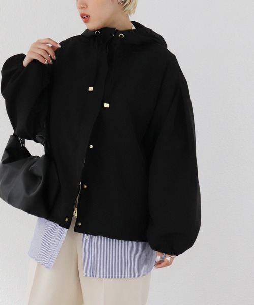 Shelly island（シェリーアイランド）の「マウンテンパーカー（マウンテンパーカー・レディース・ブラック・FREE）」の19枚目の写真