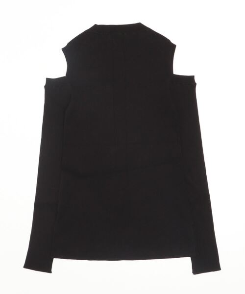 ALLSAINTS(オールセインツ)の「ELION RIB JUMPER | ELION RIB ニット・セーター(ニット/セーター・レディース・ブラック・S/M/XS)」の2枚目の写真