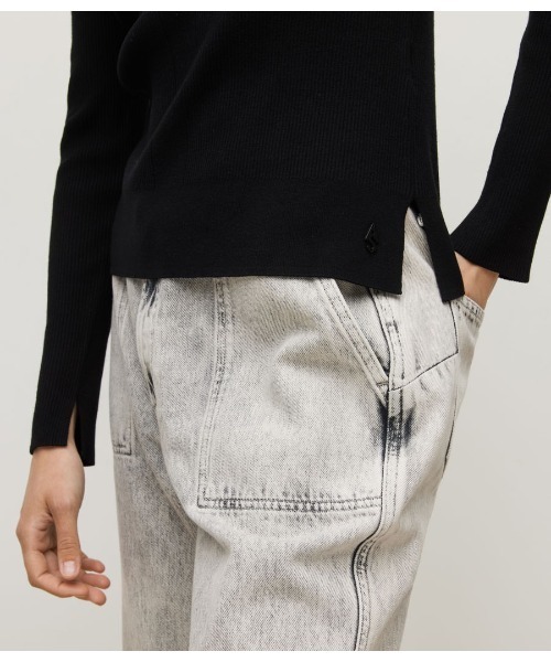 ALLSAINTS(オールセインツ)の「ELION RIB JUMPER | ELION RIB ニット・セーター(ニット/セーター・レディース・ブラック・S/M/XS)」の5枚目の写真