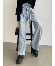 EMODA | タックハイウエストルーズジーンズ(デニムパンツ)