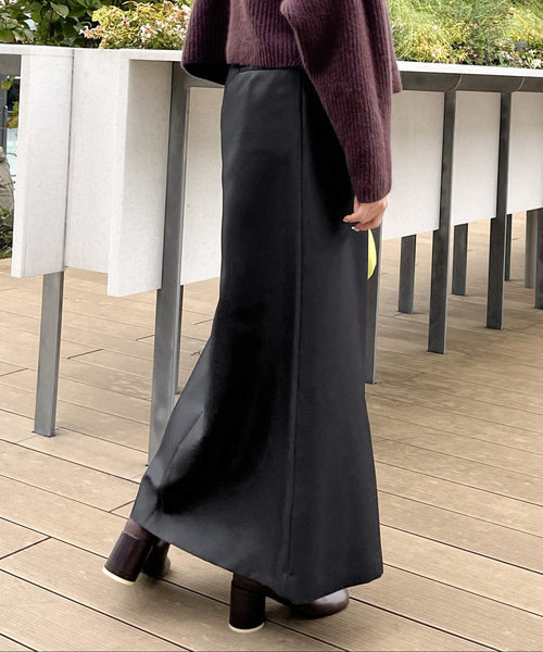 JOINT WORKS（ジョイントワークス）の「マットツイルマキシスカート（スカート・レディース・ライトグレー/ブラック/グリーン・SMALL/MEDIUM/LARGE）」の14枚目の写真