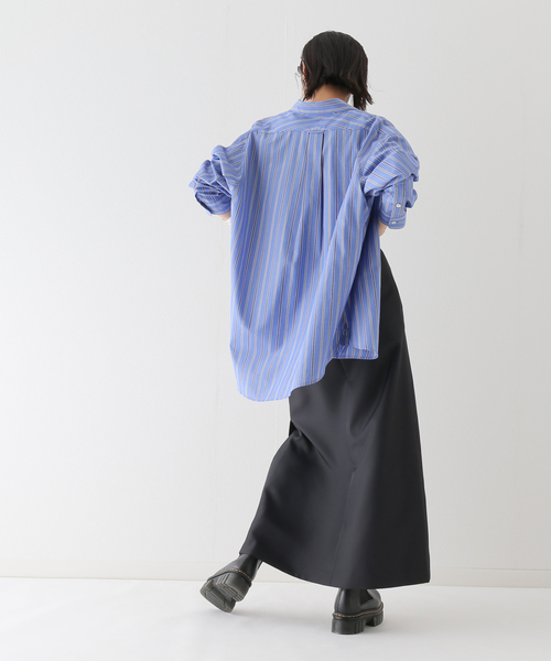 JOINT WORKS（ジョイントワークス）の「マットツイルマキシスカート（スカート・レディース・ライトグレー/ブラック/グリーン・SMALL/MEDIUM/LARGE）」の5枚目の写真