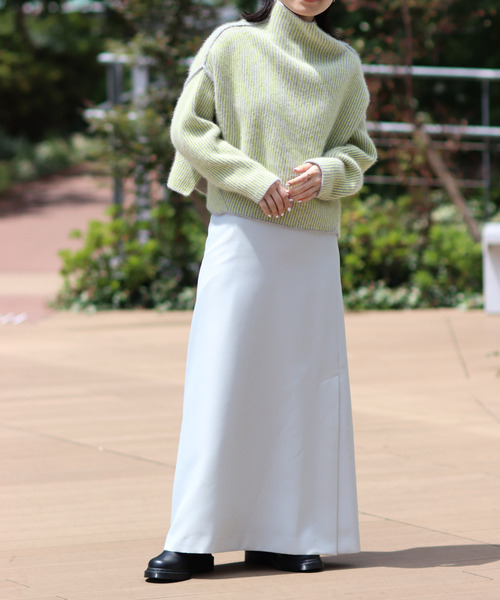 JOINT WORKS（ジョイントワークス）の「マットツイルマキシスカート（スカート・レディース・ライトグレー/ブラック/グリーン・SMALL/MEDIUM/LARGE）」の15枚目の写真