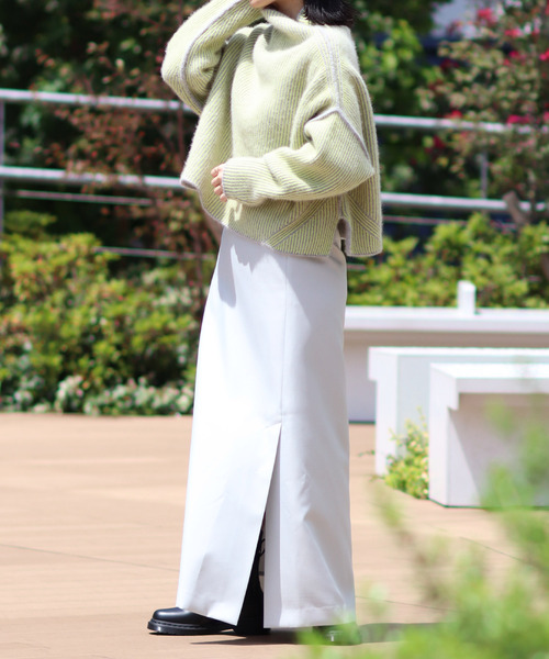 JOINT WORKS（ジョイントワークス）の「マットツイルマキシスカート（スカート・レディース・ライトグレー/ブラック/グリーン・SMALL/MEDIUM/LARGE）」の10枚目の写真