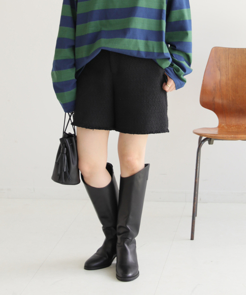 新品ジャーナルスタンダード　ツイードショートパンツ JOURNAL STANDARD パンツ テックツイードショートパンツ