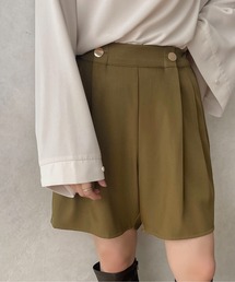 【apres jour clair】Wボタンショートパンツ【ZOZOTOWN限定アイテム】