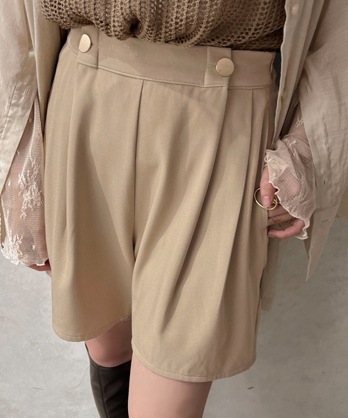 apres jour clair(アプレジュールクレア)の「【apres jour clair】Wボタンショートパンツ【ZOZOTOWN限定アイテム】(その他パンツ・レディース・カーキ/ライトベージュ/ダークブラウン・フリー/X-LARGE)」の17枚目の写真