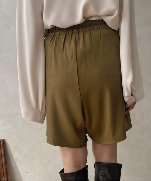 apres jour clair(アプレジュールクレア)の「【apres jour clair】Wボタンショートパンツ【ZOZOTOWN限定アイテム】(その他パンツ・レディース・カーキ/ライトベージュ/ダークブラウン・フリー/X-LARGE)」の12枚目の写真