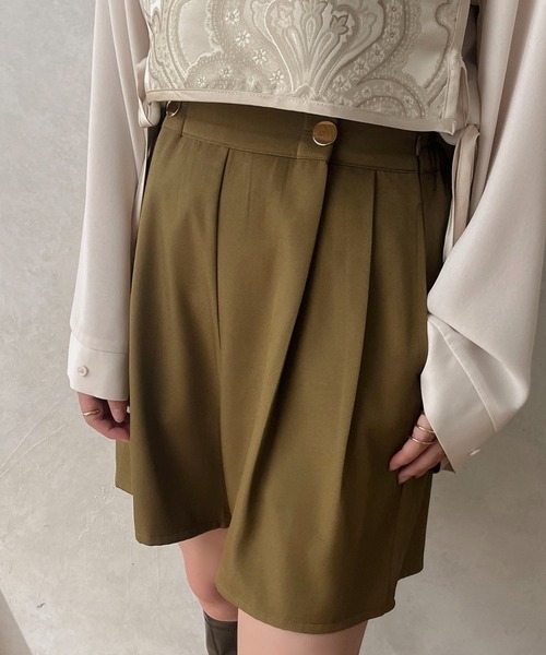 apres jour clair(アプレジュールクレア)の「【apres jour clair】Wボタンショートパンツ【ZOZOTOWN限定アイテム】(その他パンツ・レディース・カーキ/ライトベージュ/ダークブラウン・フリー/X-LARGE)」の15枚目の写真