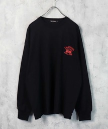 【USコットン100%】袖口リブ長袖Tシャツ