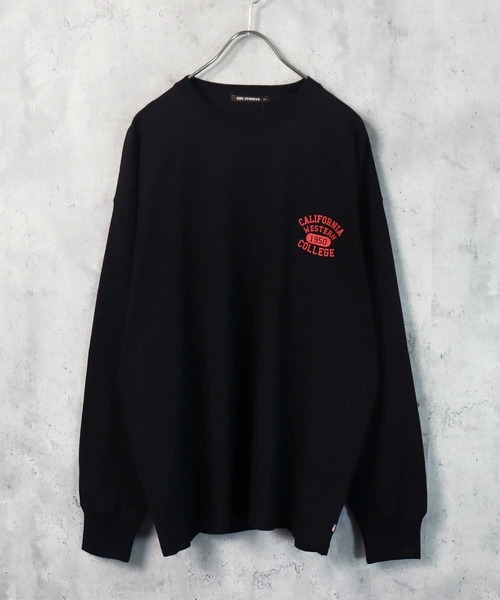 SHI-JYOMAN(シジョマン)の「【USコットン100%】袖口リブ長袖Tシャツ(Tシャツ/カットソー・メンズ・ダークグリーン系/ベージュ/ブラウン/杢グレー/ネイビー系/グレー系/スモークピンク/ホワイト系/ネイビー/グレー系1/ベージュ系/ホワイト系1/ブラック系/ブラック/グレー系2/チャコール/ブラック系1/オフホワイト/ブルー/ダークグリーン・L/M/XL)」の5枚目の写真