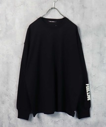 【USコットン100%】袖口リブ長袖Tシャツ