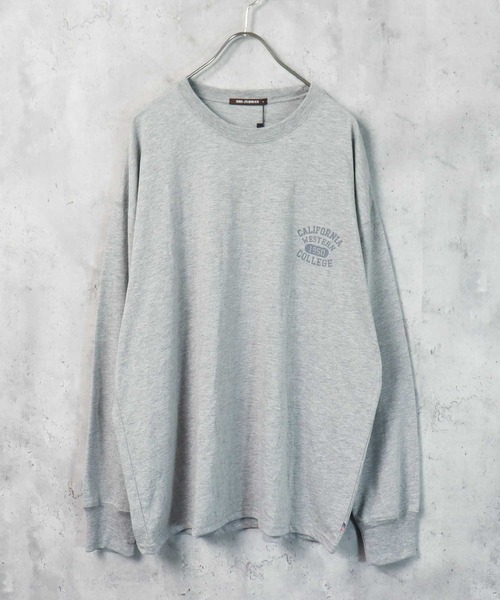 SHI-JYOMAN(シジョマン)の「【USコットン100%】袖口リブ長袖Tシャツ(Tシャツ/カットソー・メンズ・ダークグリーン系/ベージュ/ブラウン/杢グレー/ネイビー系/グレー系/スモークピンク/ホワイト系/ネイビー/グレー系1/ベージュ系/ホワイト系1/ブラック系/ブラック/グレー系2/チャコール/ブラック系1/オフホワイト/ブルー/ダークグリーン・L/M/XL)」の9枚目の写真