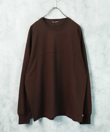 【USコットン100%】袖口リブ長袖Tシャツ