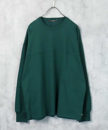 SHI-JYOMAN（シジョマン）の「【USコットン100％】袖口リブ長袖Tシャツ（Tシャツ/カットソー）」