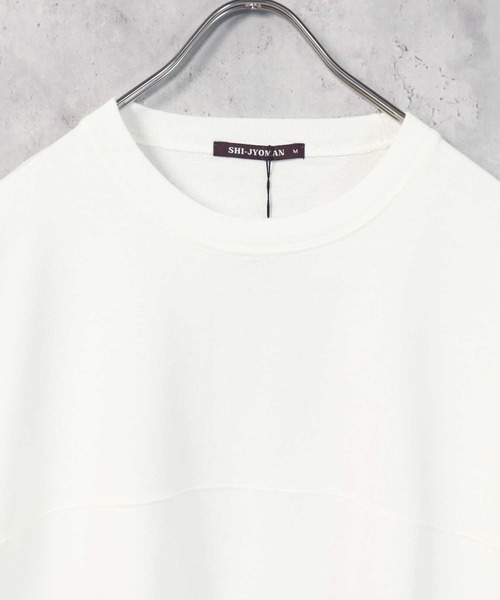 SHI-JYOMAN(シジョマン)の「【USコットン100%】袖口リブ長袖Tシャツ(Tシャツ/カットソー・メンズ・ダークグリーン系/ベージュ/ブラウン/杢グレー/ネイビー系/グレー系/スモークピンク/ホワイト系/ネイビー/グレー系1/ベージュ系/ホワイト系1/ブラック系/ブラック/グレー系2/チャコール/ブラック系1/オフホワイト/ブルー/ダークグリーン・L/M/XL)」の21枚目の写真