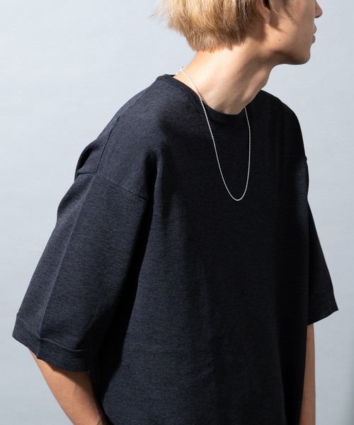 NEW BROWN(ニューブラウン)の「【NEW BROWN】ball chain silver necklace ボールチェーンシルバーネックレス NB18(ネックレス・メンズ・シルバー・FREE)」の7枚目の写真