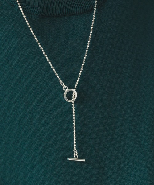 NEW BROWN(ニューブラウン)の「【NEW BROWN】ball chain silver necklace ボールチェーンシルバーネックレス NB18(ネックレス・メンズ・シルバー・FREE)」の18枚目の写真