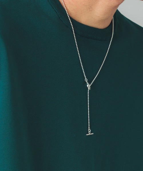 NEW BROWN(ニューブラウン)の「【NEW BROWN】ball chain silver necklace ボールチェーンシルバーネックレス NB18(ネックレス・メンズ・シルバー・FREE)」の20枚目の写真