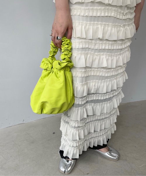 SANSeLF（サンセルフ）の「Se 2way ボールバッグ 【SANSeLF】sana22a009（ハンドバッグ・レディース・ピンク/ライム/ブラック・FREE）」の5枚目の写真