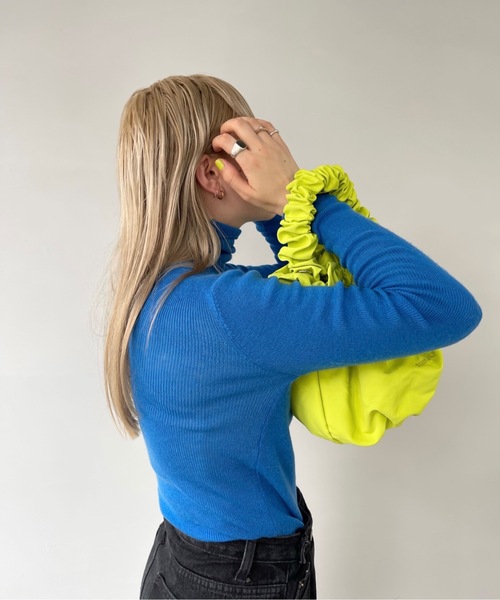 SANSeLF（サンセルフ）の「Se 2way ボールバッグ 【SANSeLF】sana22a009（ハンドバッグ・レディース・ピンク/ライム/ブラック・FREE）」の13枚目の写真