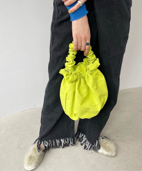 SANSeLF（サンセルフ）の「Se 2way ボールバッグ 【SANSeLF】sana22a009（ハンドバッグ・レディース・ピンク/ライム/ブラック・FREE）」の7枚目の写真