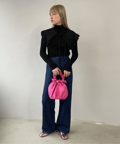 SANSeLF（サンセルフ）の「Se 2way ボールバッグ 【SANSeLF】sana22a009（ハンドバッグ・レディース・ピンク/ライム/ブラック・FREE）」の17枚目の写真