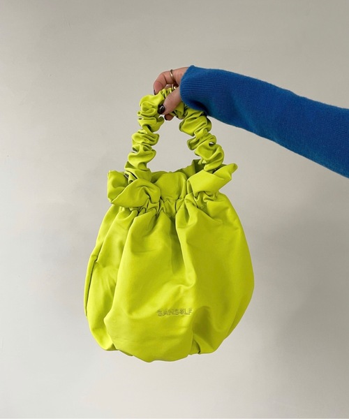 SANSeLF（サンセルフ）の「Se 2way ボールバッグ 【SANSeLF】sana22a009（ハンドバッグ・レディース・ピンク/ライム/ブラック・FREE）」の4枚目の写真