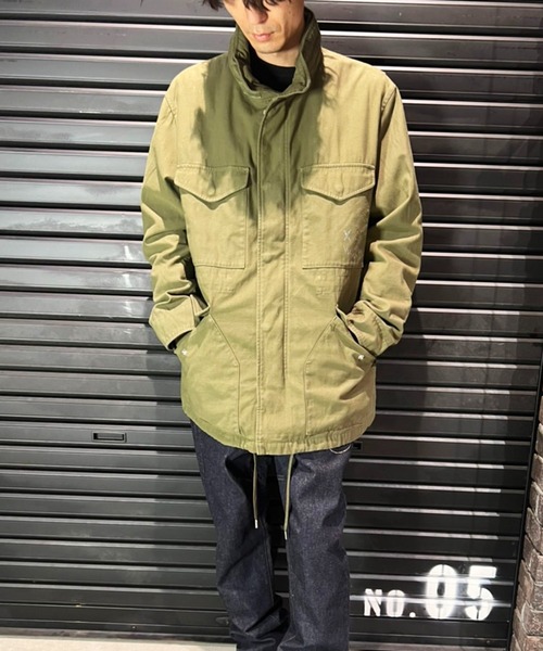 roarguns（ロアーガンズ）の「MILITARY BLOUSON（ミリタリージャケット・メンズ・カーキ・1/2/3）」の6枚目の写真