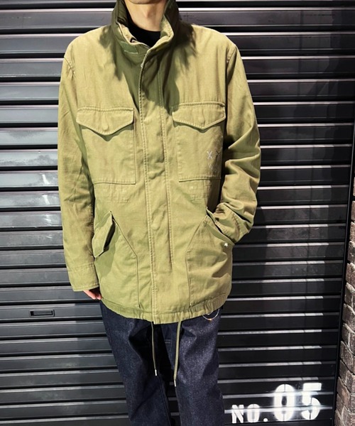 roarguns（ロアーガンズ）の「MILITARY BLOUSON（ミリタリージャケット・メンズ・カーキ・1/2/3）」の8枚目の写真