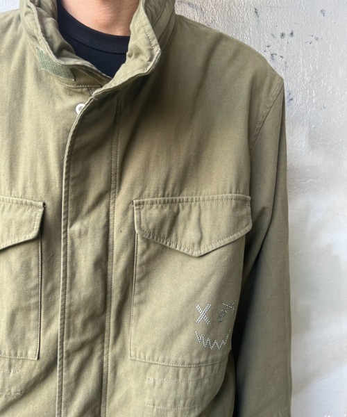 roarguns（ロアーガンズ）の「MILITARY BLOUSON（ミリタリージャケット・メンズ・カーキ・1/2/3）」の20枚目の写真