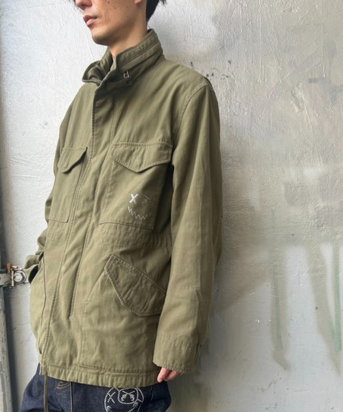 roarguns（ロアーガンズ）の「MILITARY BLOUSON（ミリタリージャケット・メンズ・カーキ・1/2/3）」の18枚目の写真