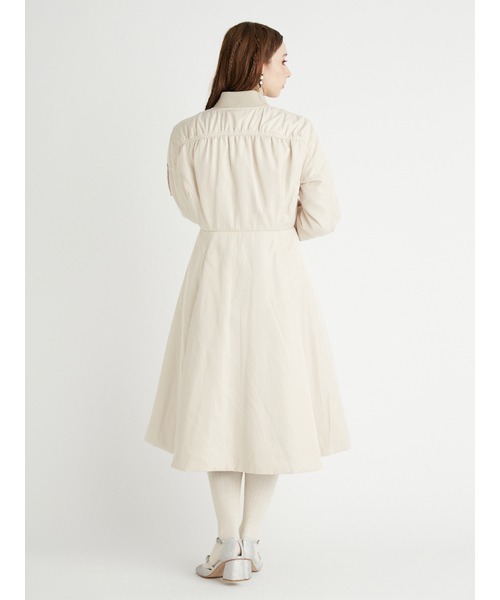 FURFUR（ファーファー）の「【WEB限定】MA-1風ドレスコート（MA-1・レディース・ブラック/カーキ/ライトベージュ・0/1）」の14枚目の写真